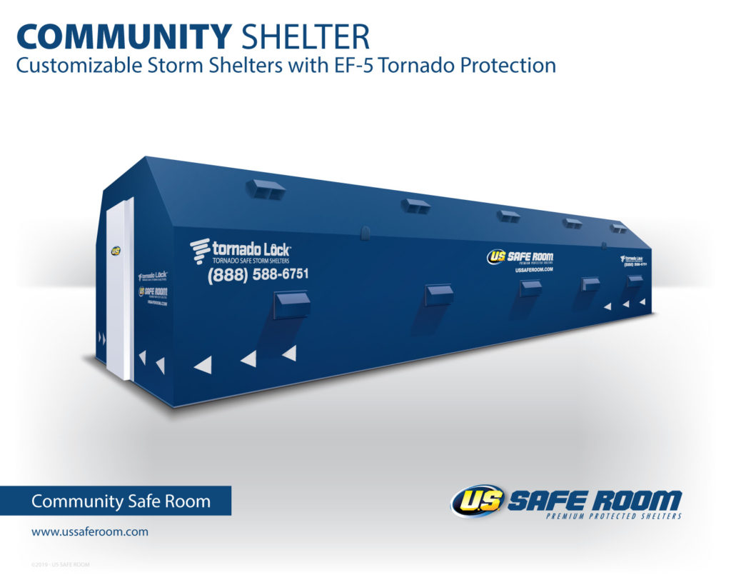 commercial tornado shelter